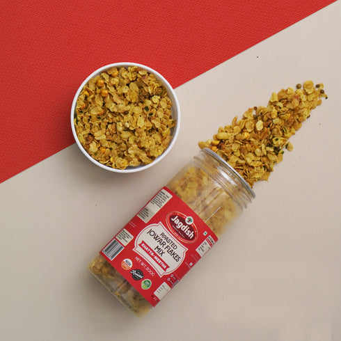 Jagdish Roasted Jowar Flakes Mix |Khatta-Meetha